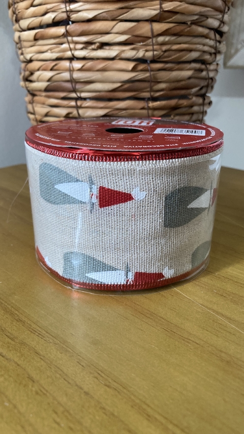Fita decorativa - 6,20cmx9,14m