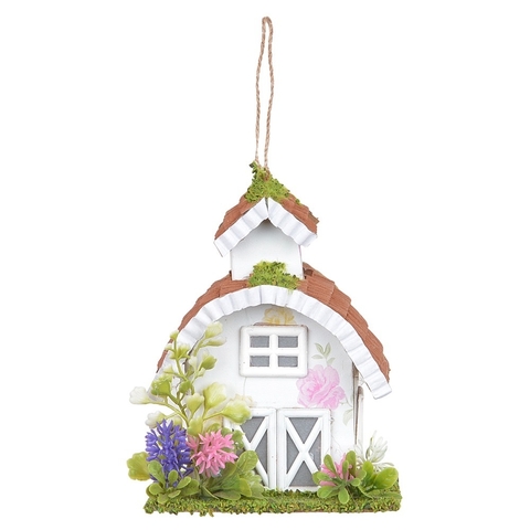 Casinha de Páscoa - 14x9x11cm