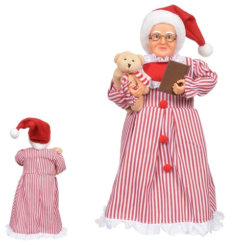 Mamãe noela de pijama - 45cm