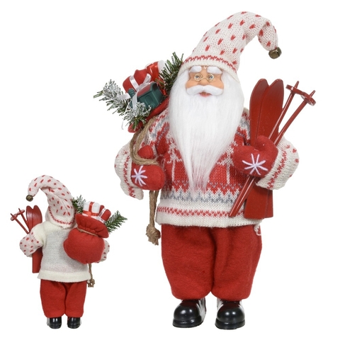 Papai Noel esquiador - 45cm