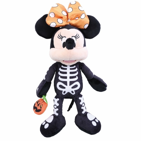 PELÚCIA MINNIE HALLOWEEN ESQUELETO - 30CM Pré venda