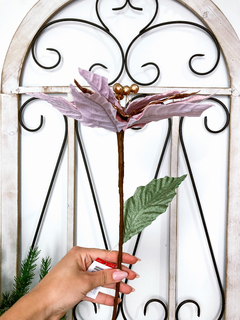 FLOR ROSA VELUDO - 49cm - comprar online