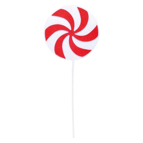 Galho Candy Vermelho/branco C/1 Un
