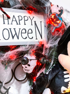 009 Guirlanda de Halloween Disney - Exclusiva Nathalia Picelli na internet