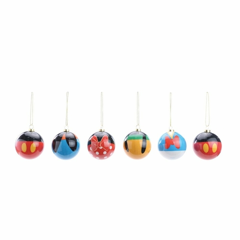 BOLA TURMA DISNEY SORTIDO - 6CM JG C/6 PC