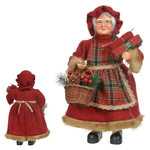 Mamãe noela camponesa - 45cm