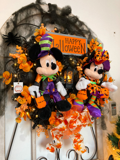 002 Guirlanda de Halloween Mickey e Minnie c/ lanterna e LED - 60cm na internet