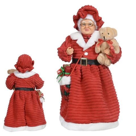 Mamãe Noel em pé - 45cm