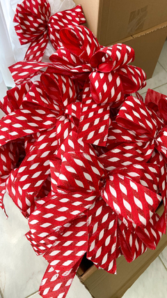 Imagem do Kit laço duplo Candy Cane c/ 8 unds