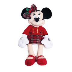 Minnie Roupa Xadrez 30cm Disney C/1 Un