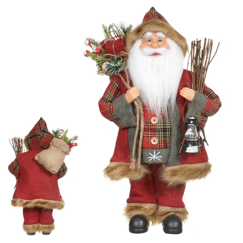 Papai Noel Esquiador - 45cm