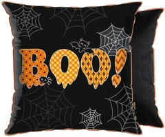 Capa de Almofada Halloween BOO - 43x43cm
