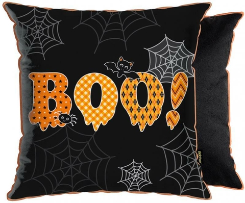Capa de Almofada Halloween BOO - 43x43cm