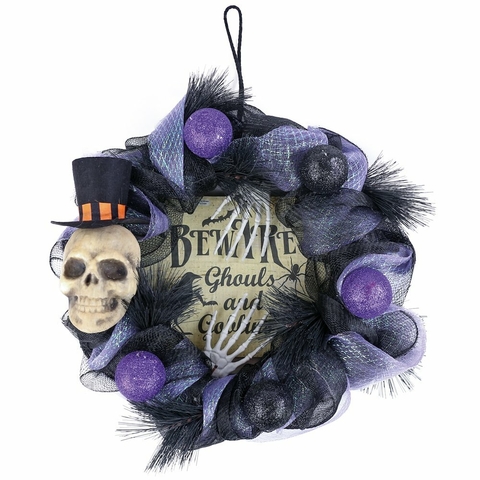 GUIRLANDA CAVEIRA CARTOLA - 27cm PRÉ VENDA