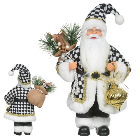Papai Noel xadrez - 30cm