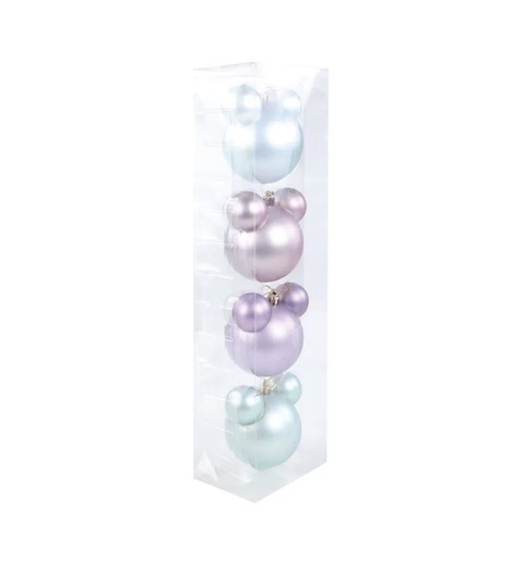 BOLA DISNEY PRINCESAS CANDY COLORS - 8cm JG C/ 04 PC