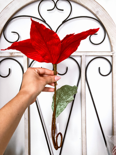 FLOR VERMELHO E DOURADO - 70cm - comprar online