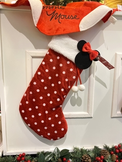 Bota Minnie Com Poá Vermelho - 45cm - comprar online