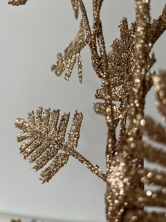 Galho de folhas rose gold - 84cm - Guirlandas e Decor