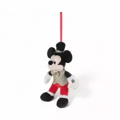 Pré-venda Pelúcia Mickey Colete Ouro P - 15cm