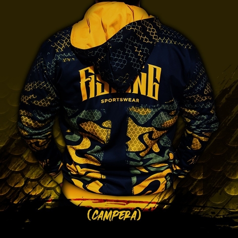 Campera Camo Dorado