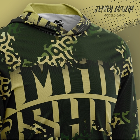 Jersey Camo con capucha