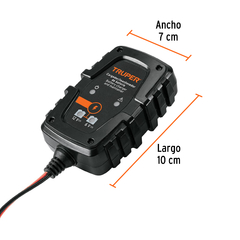 Cargador de 1 A para baterías de 6 y 12V, Truper. CÓDIGO: 101610 CLAVE: CARBA-1 - comprar en línea
