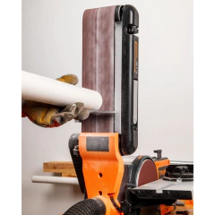 Lijadora de banda y disco 4 x 6" de 370 W (1/2 HP), CÓDIGO: 12110 CLAVE: PUL-4X6T - ROALHERRAMIENTAS