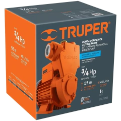 Bomba eléctrica periférica autocebante para agua 3/4 HP Código 12781 BOPA-3/4 - ROALHERRAMIENTAS