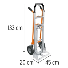 Diablo convertible de aluminio 3 en 1, Truper. CÓDIGO: 16188 CLAVE: DIA-350A3 - comprar en línea