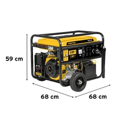 Generador portátil 8 kW motor a gasolina, Pretul. CÓDIGO: 26036 CLAVE: GEN-70P en internet
