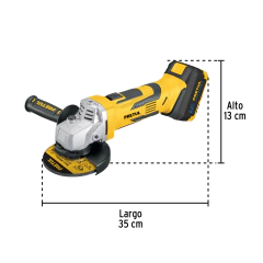Esmeriladora angular inalámbrica 4-1/2", 20 V, Pretul. CÓDIGO: 28267 CLAVE: ESMI-20P en internet