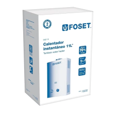 Calentador de paso instantáneo, 11L, gas LP, 1-1/2 servicios Código 43050 - ROALHERRAMIENTAS