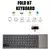 Mini Teclado Dobrável Sem Fio com Touchpad - comprar online