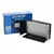 Painel de iluminação LED-U800PLUS bi-color com abas laterais e embalagem azul ao fundo