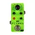 Pedal de efeito Mod Flamma FC05 em cor verde, com botões para controle de efeitos como vibração, fase, flanger e chorus.