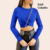 Blusa Cropped Transpassada Manga Longa - comprar online