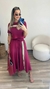 Conjunto Cropped e Saia Evasê Super Premium Marsalla na internet