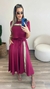 Conjunto Cropped e Saia Evasê Super Premium Marsalla - comprar online