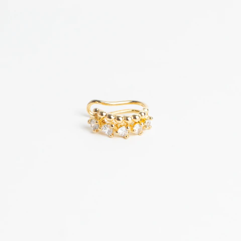 Piercing Daisy Dourado