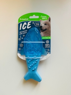 Juguete ICE rellenable con agua para el freezer - PARA PERROS Y GATOS 