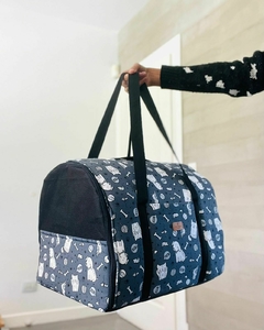 Bolso Transportador Mediano 40x30x30 - PARA PERROS Y GATOS 