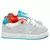 TENIS PLAZA AD MASC CAMURCA SOLA BORRACHA QIX 52010024 BRANCO/LARANJA/AZUL TURQUESA - loja online