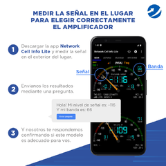 Kit Callboost Amplificador Señal Celular 4g/b28 + Antena Hongo + 20m de cable en internet