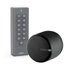 Kit Cerradura Inteligente Tedee Go Negra + Keypad