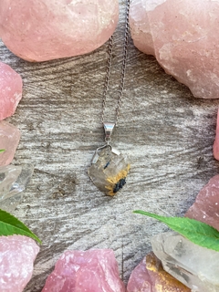 Colar Quartzo rutilado