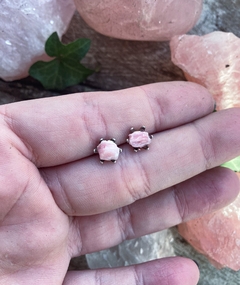 Brinco petit Opala rosa - comprar online