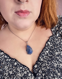 Pingente Quartzo azul na internet