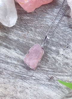 Colar quartzo rosa - comprar online