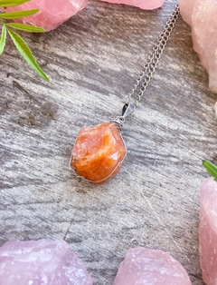 Colar Calcita Laranja - comprar online